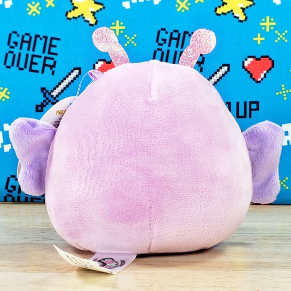 Squishmallow Brenda the Butterfly 4.5" UltraSoft Easter Holiday Plush Toy NWT - Picture 4 of 12